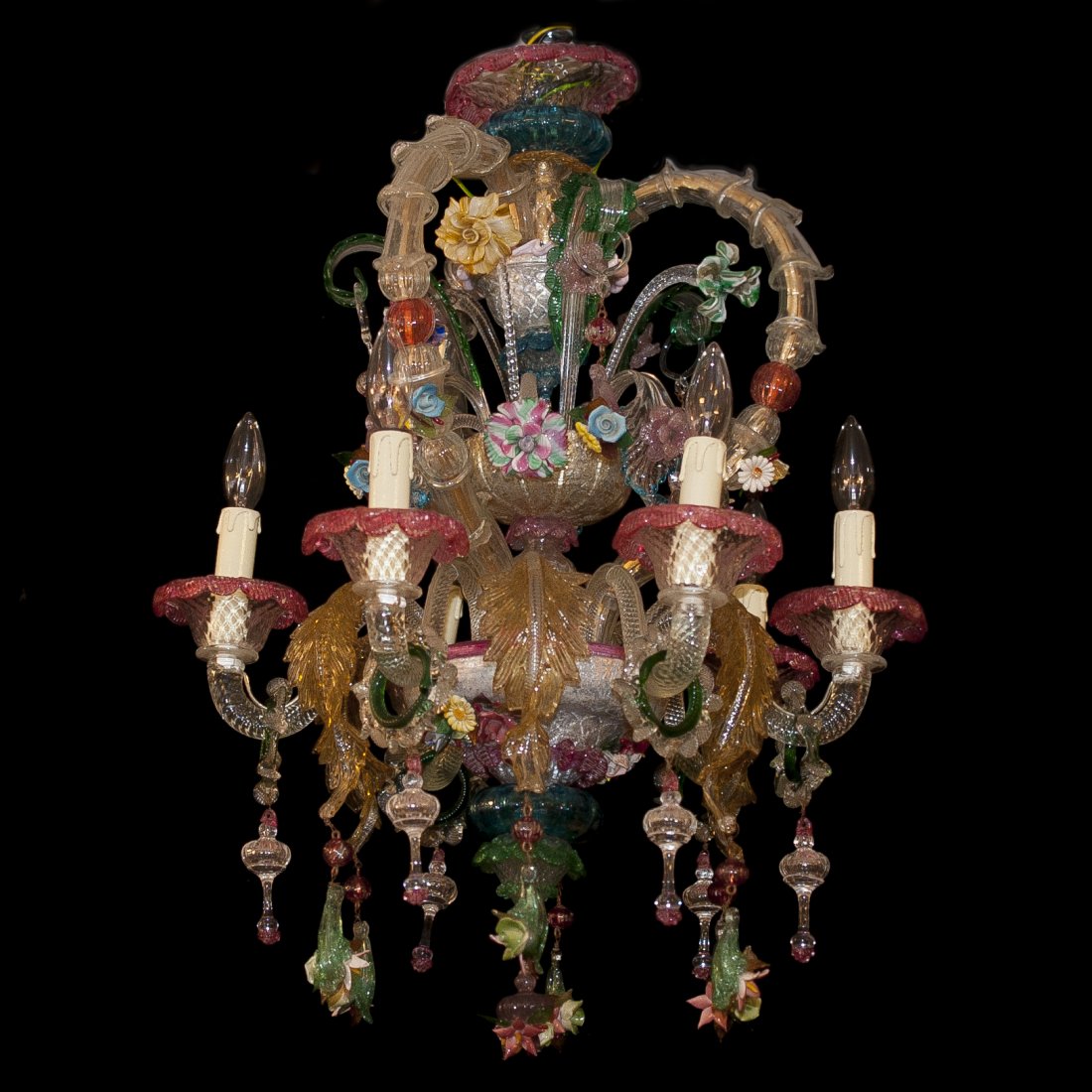 Murano Glass Chandelier (1 of 6)