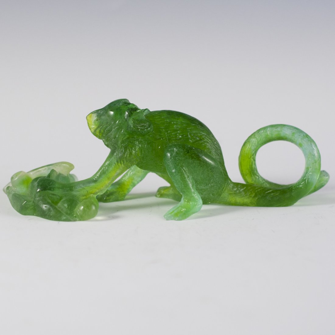 Daum Pate De Verre Crystal Monkey (1 of 4)