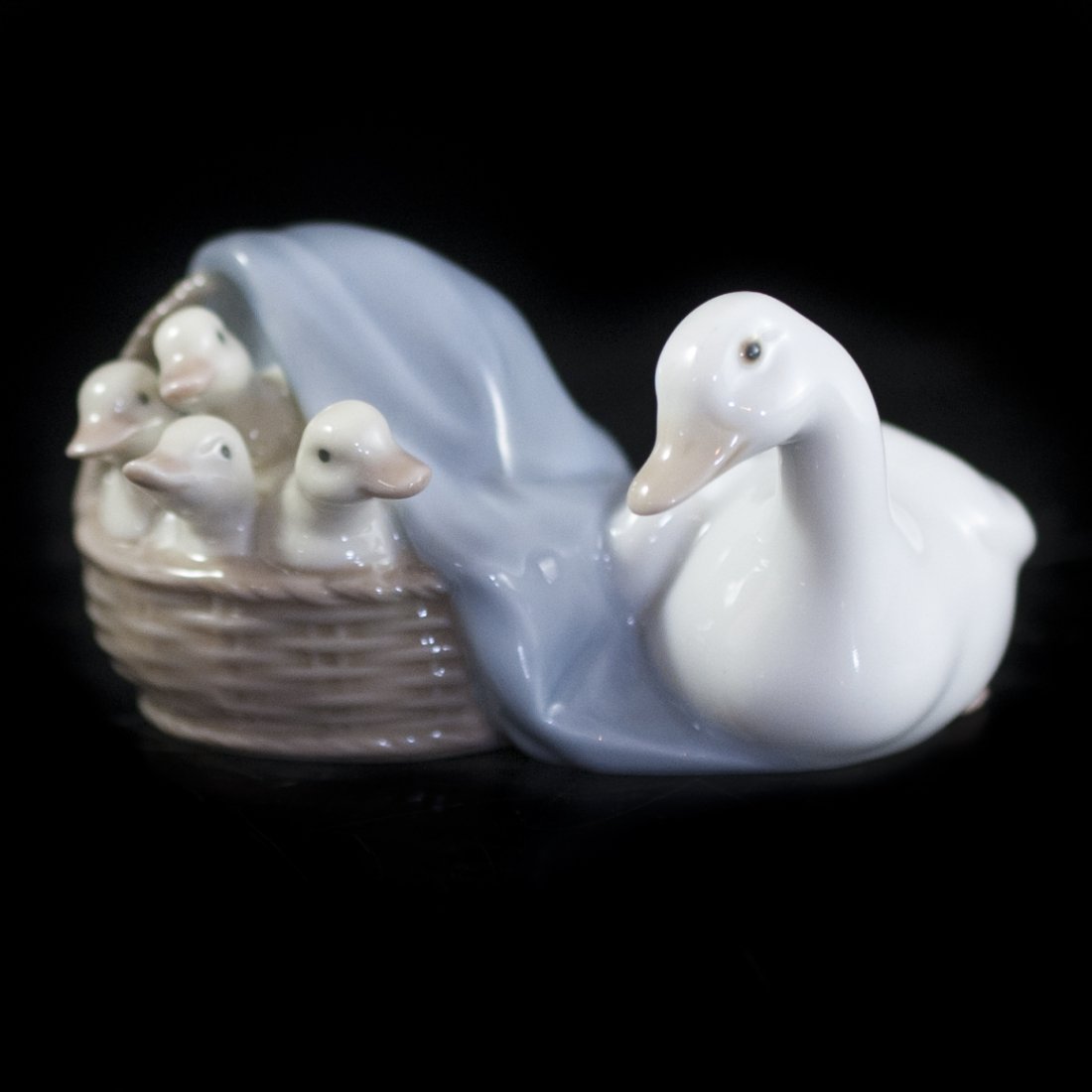 Lladro Porcelain Geese Figurine (1 of 4)