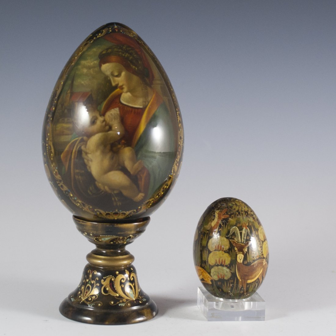 Handpainted Russian Eggs (1 of 4)