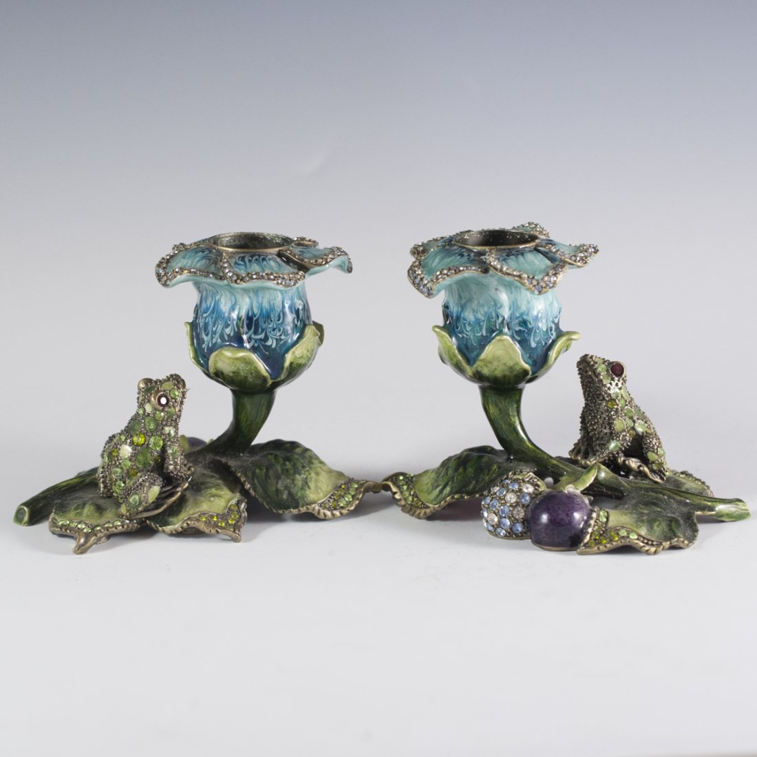 Jay Strongwater Style Candle Holders (1 of 4)