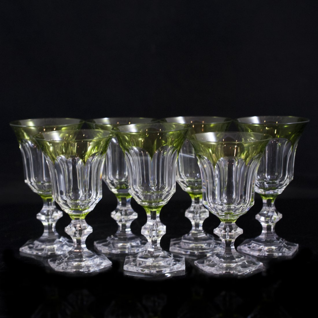 Val St. Lambert Crystal Goblets (1 of 3)
