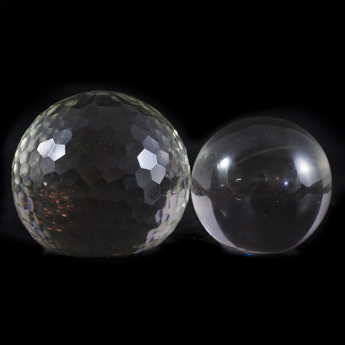 Crystal Ball Paperweights (1 of 2)