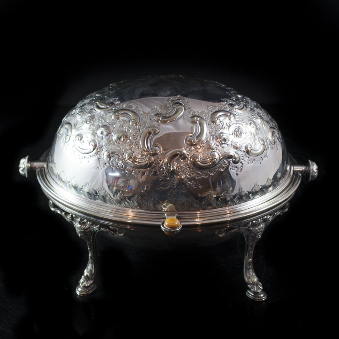 Silverplated Lidded Server (1 of 6)