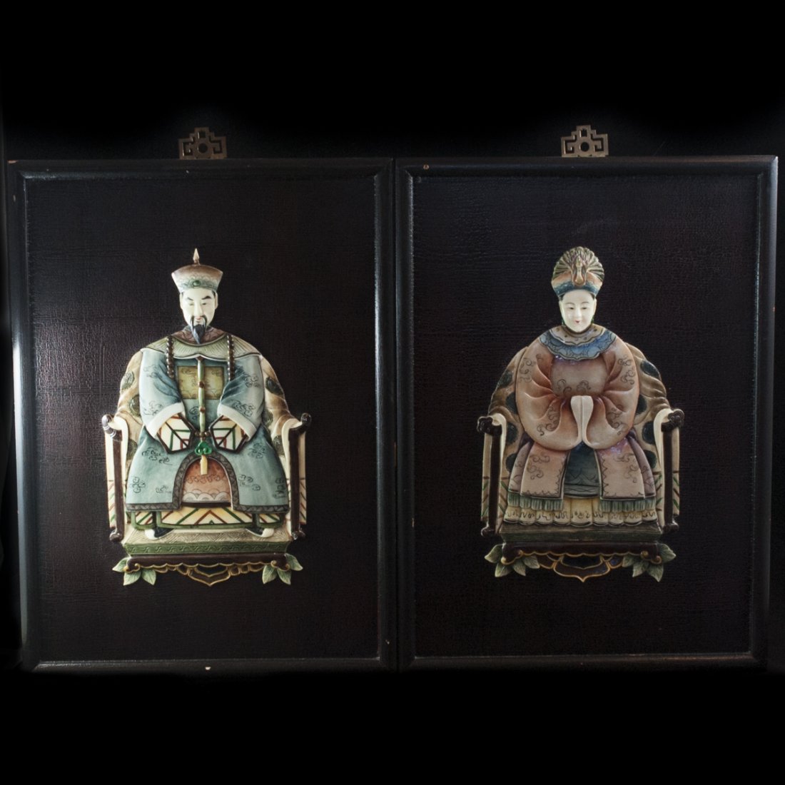 Chinese Soap Stone Plaques (1 of 4)