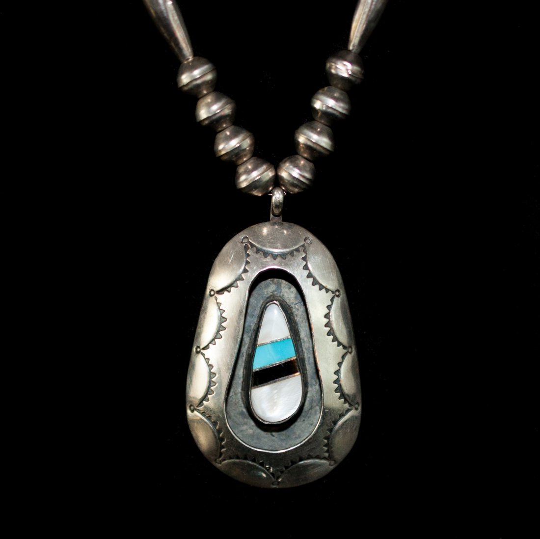 Silver Pendant Necklace (1 of 2)