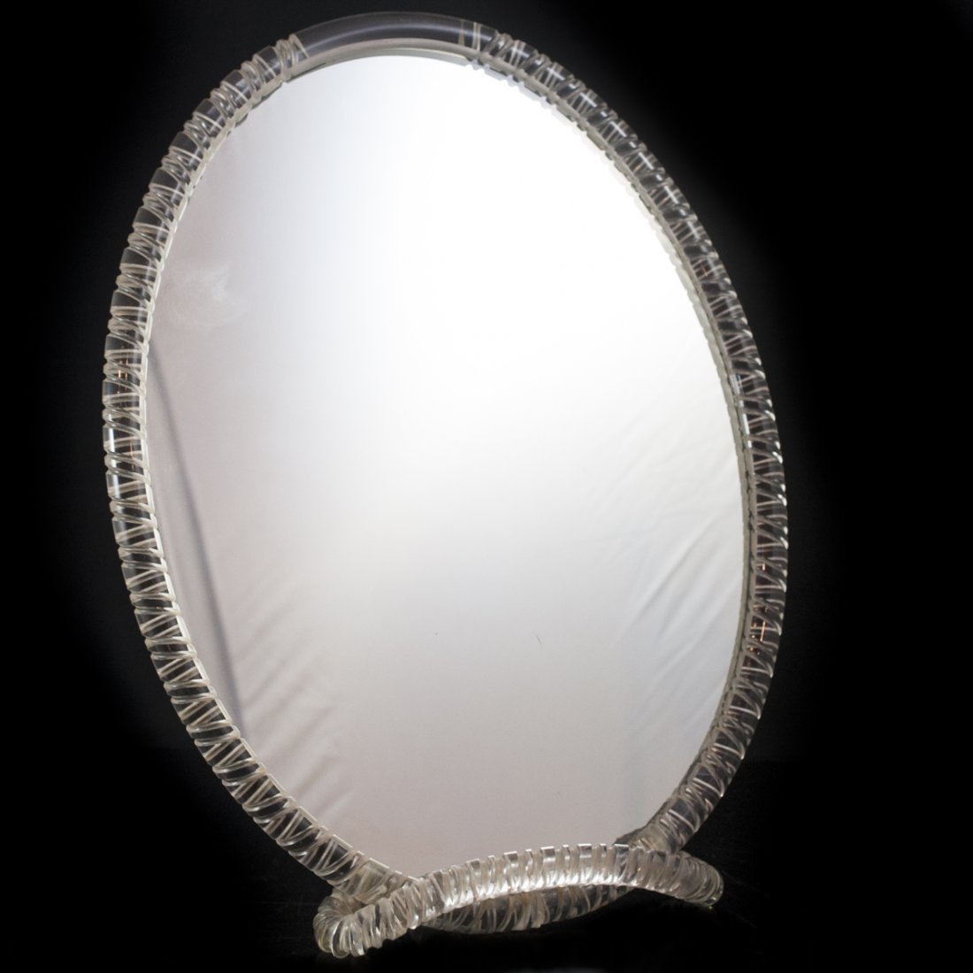 Mid Century Lucite Mirror (1 of 4)