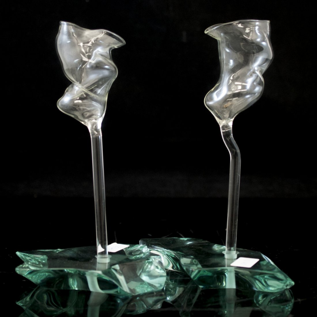 Blown Glass Vases by Danny Lane (British 1955-) (1 of 5)