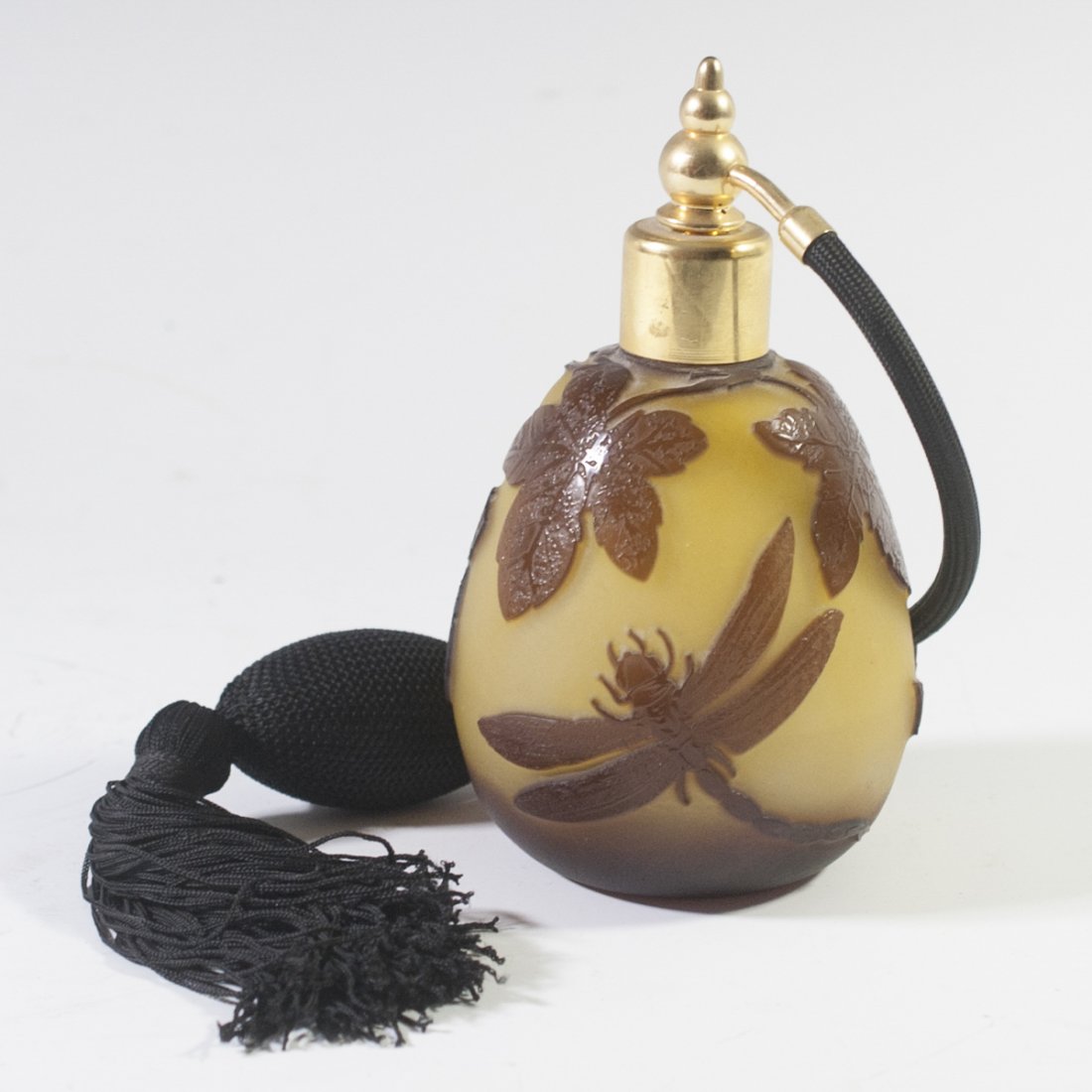 La Rochere Pate De Verre Cameo Perfume Bottle (1 of 3)