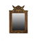 Bronze & Faux Alligator Mirror