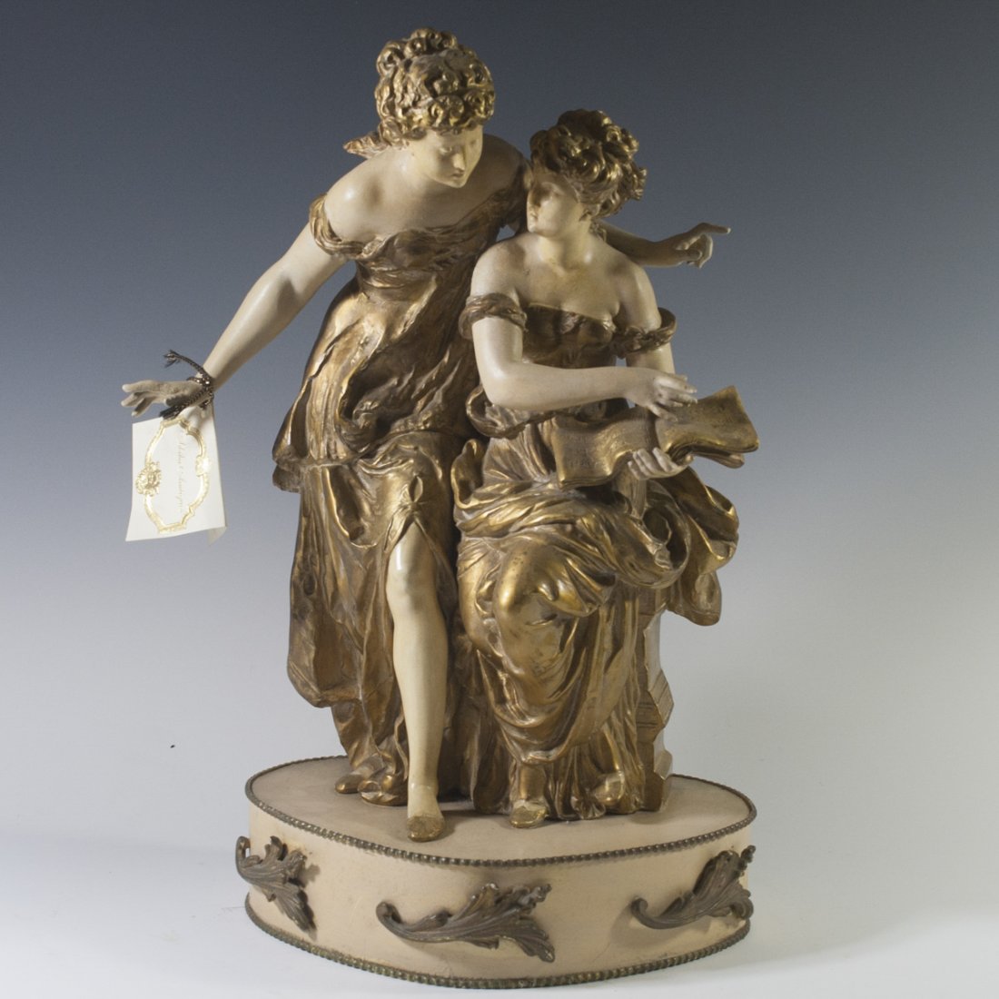 Vintage Figural Spelter Statue (1 of 6)