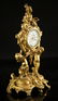 Antique Figural Dore Bronze Clock - 3