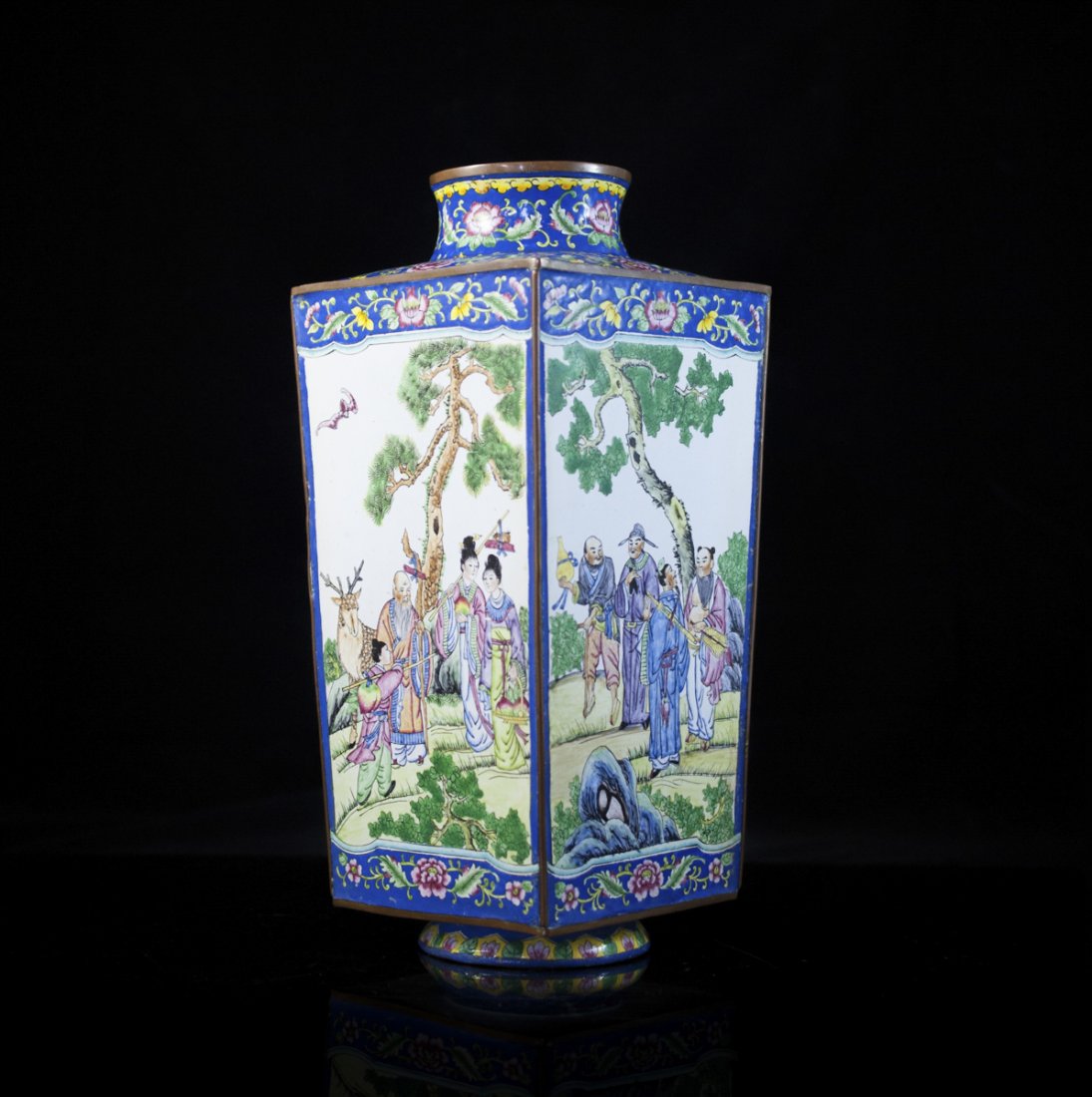 Chinese Enamel Vase (1 of 2)