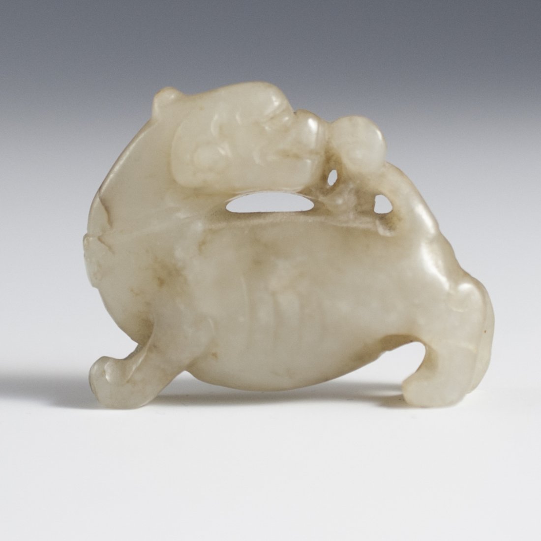 White Jade Dragon Figurine (1 of 3)