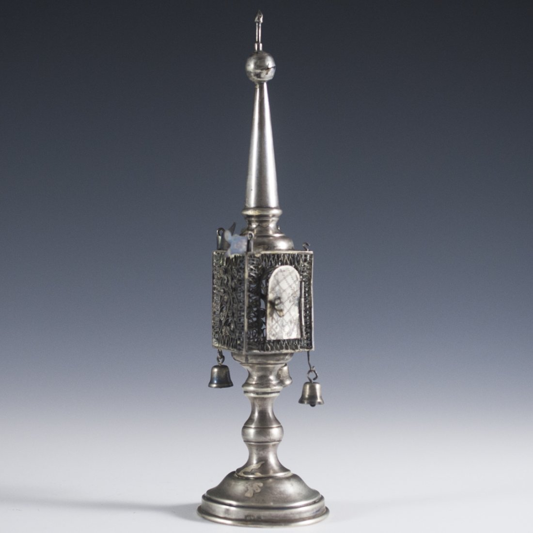 JudaicaÊSterling Silver Spice Tower (1 of 5)