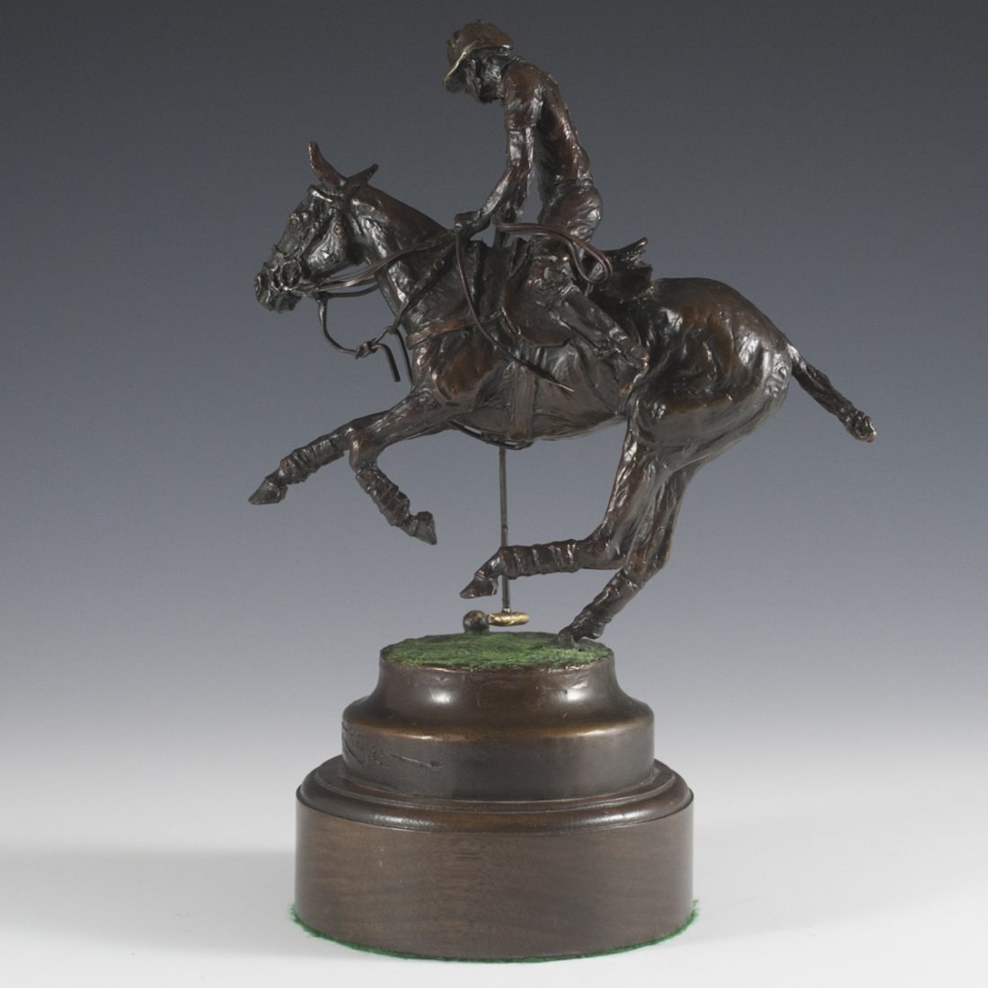 Signed Polo Player Bronze (1 of 10)