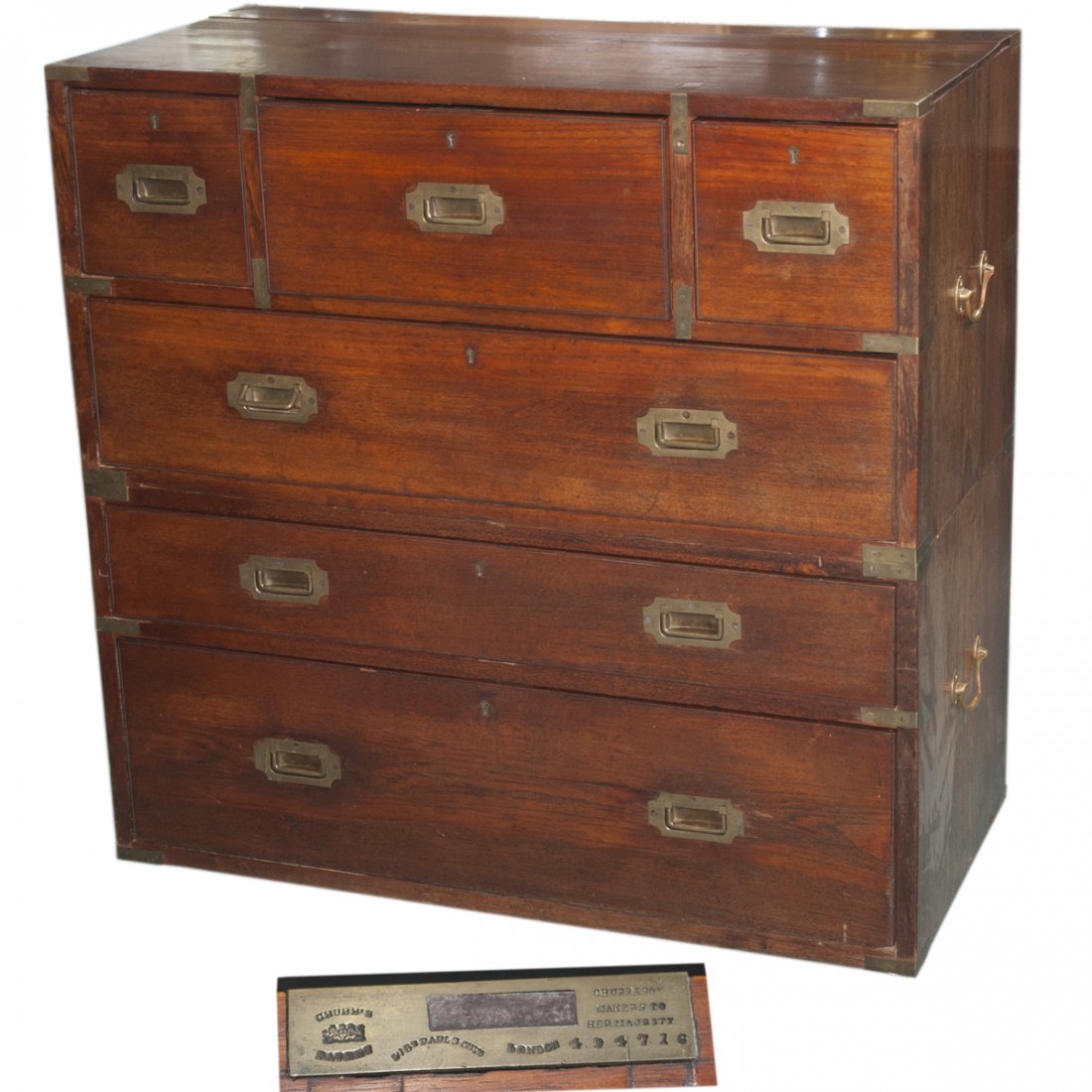 Chubb & Son English Campaign Chest (1 of 10)