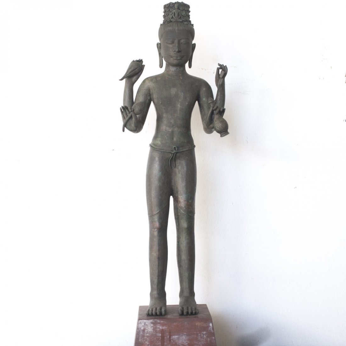 Antique Indian Deity Bronze (1 of 5)