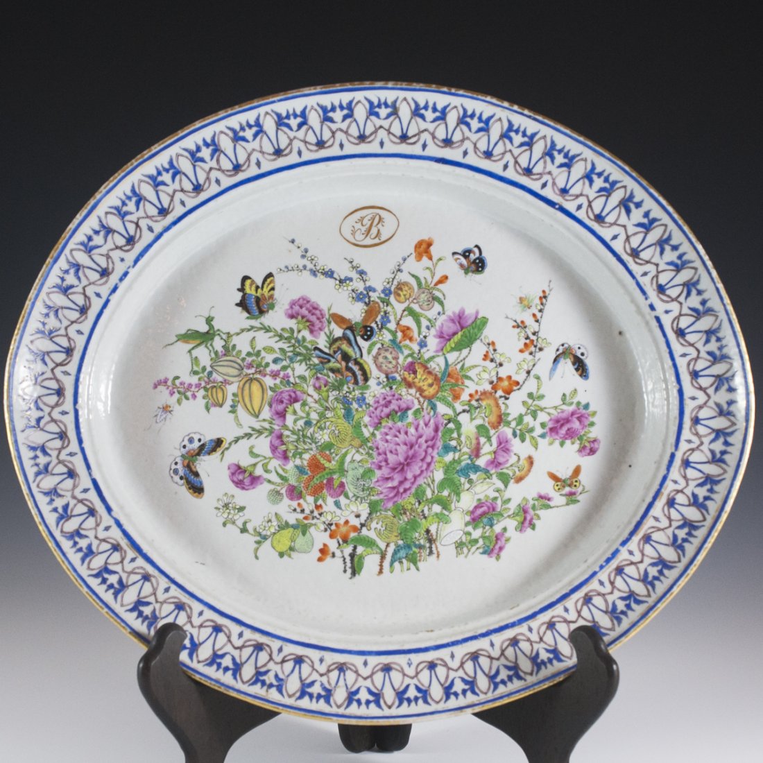 Antique Chinese Export Porcelain Platter (1 of 5)
