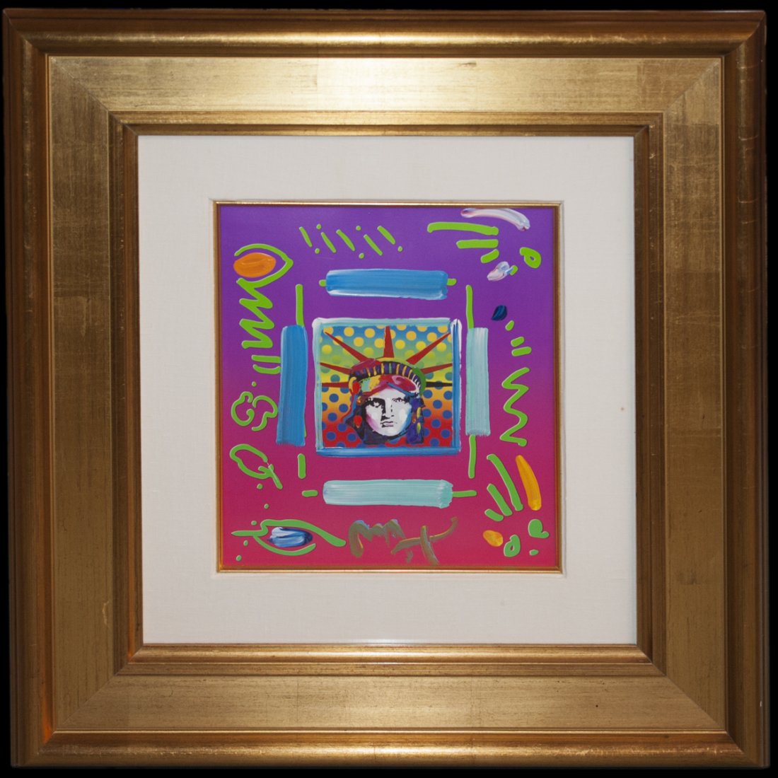 Peter Max(American b. 1937) Mixed Media (1 of 3)