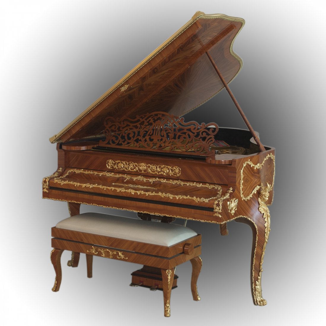 Magnificent 1885 Hamburg Steinway Baby Grand Piano (1 of 9)