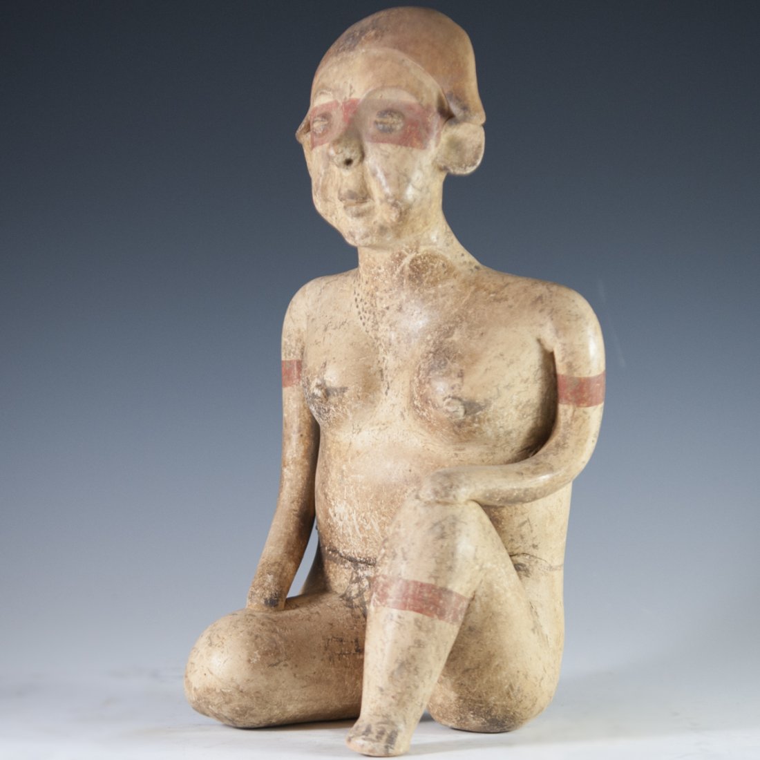 Probably Pre-Columbian Mayan Figurine (1 of 5)