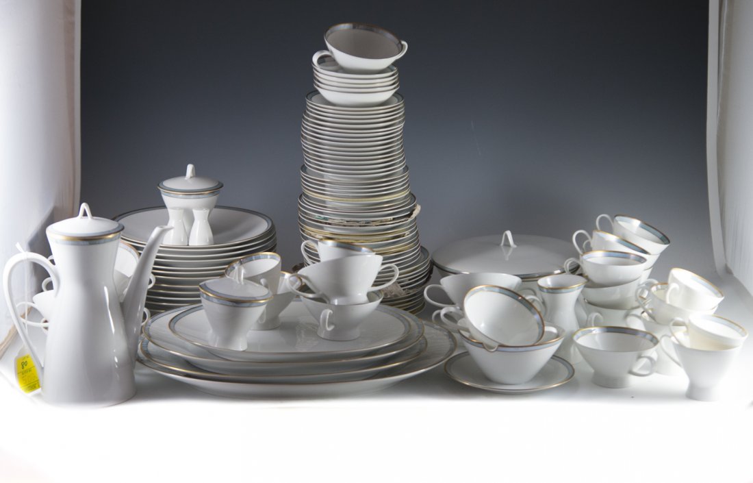 Rosenthal (108 Pcs.) "Gala Blue" Porcelain Set (1 of 10)