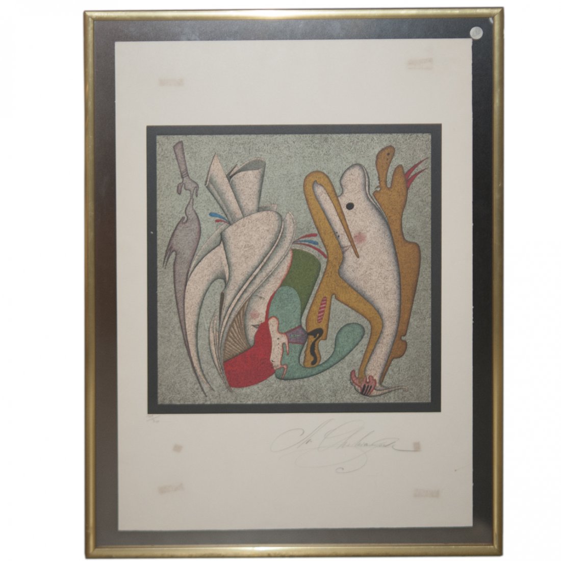 Mihail Chemiakin (Russian b.1943) Lithograph (1 of 3)