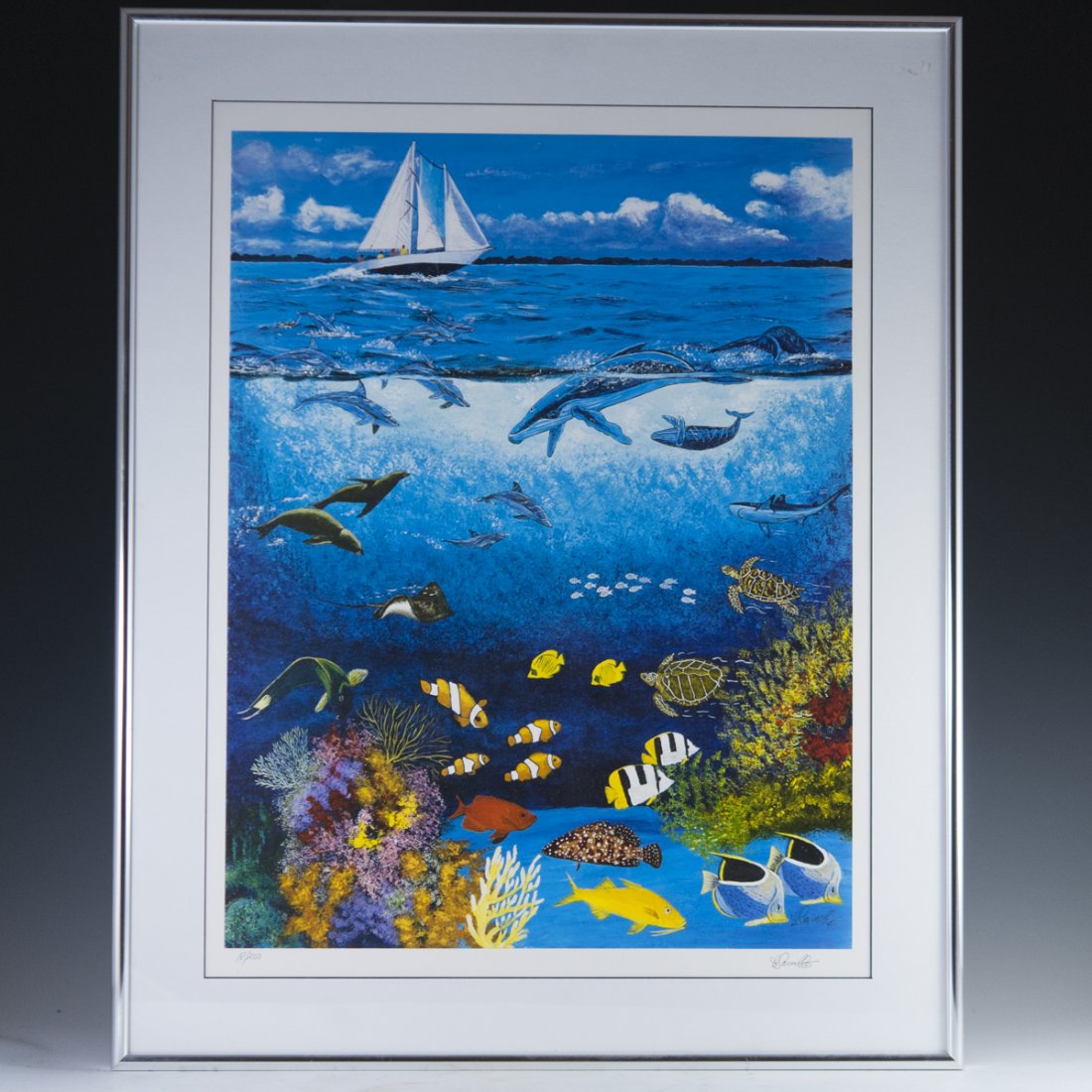 Harry Sarnoff (American 1914-1996) Lithograph (1 of 4)