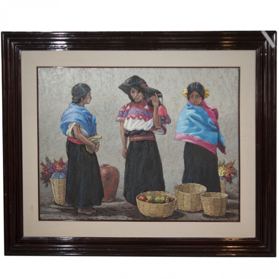 Gonzalo Torrico Prado (Bolivian 1956-2015) "Chiapas" (1 of 6)