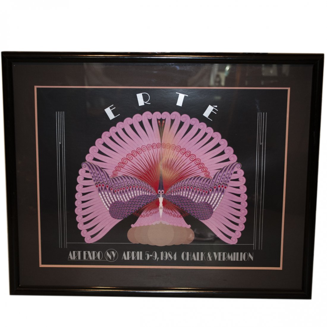 Framed Erte Art Expo Poster (1 of 2)