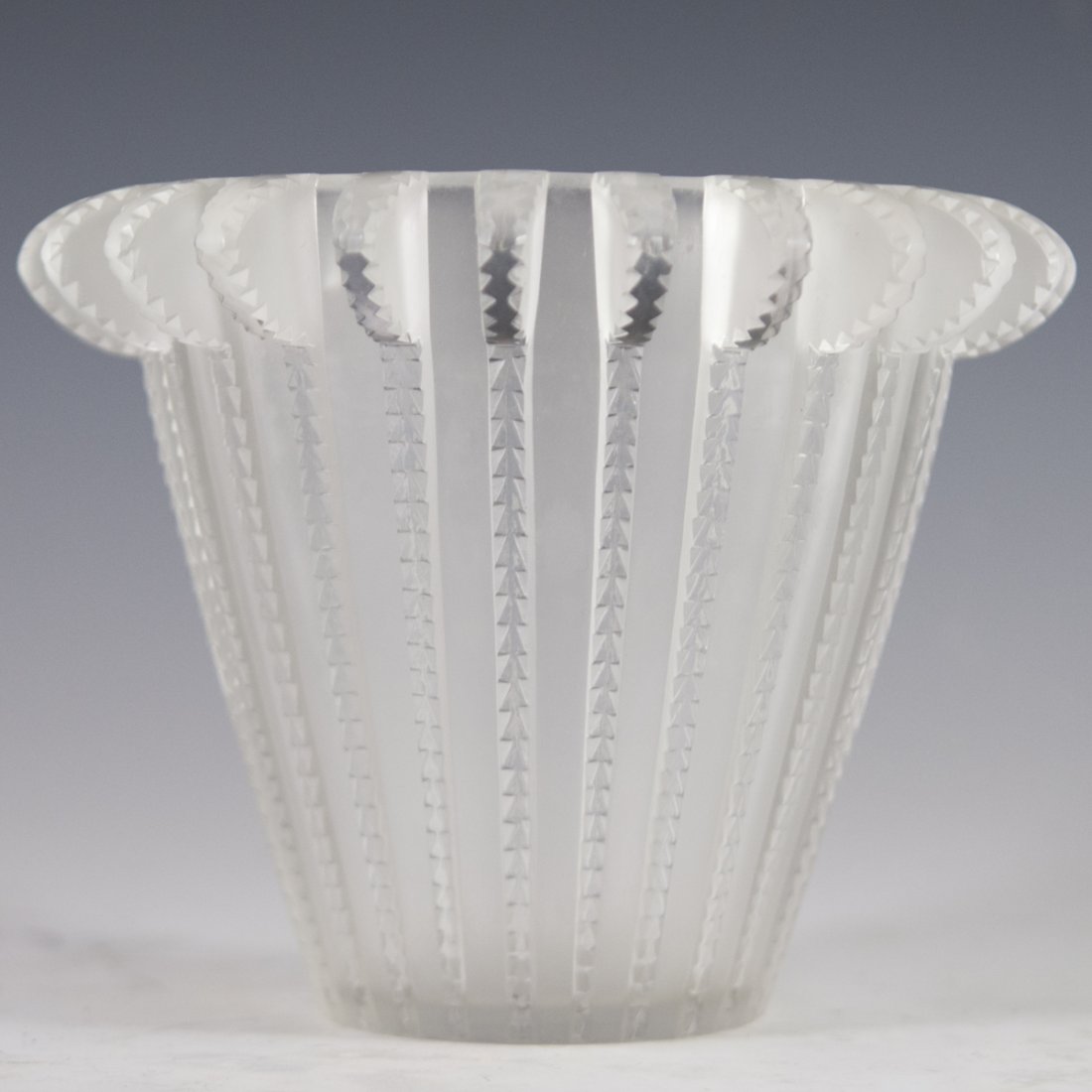 Lalique Crystal "Royat" Vase (1 of 6)