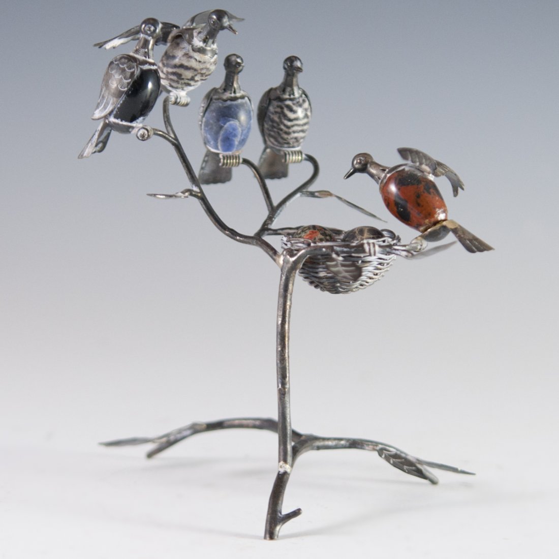 Mexican Sterling Bird Figurine (1 of 7)