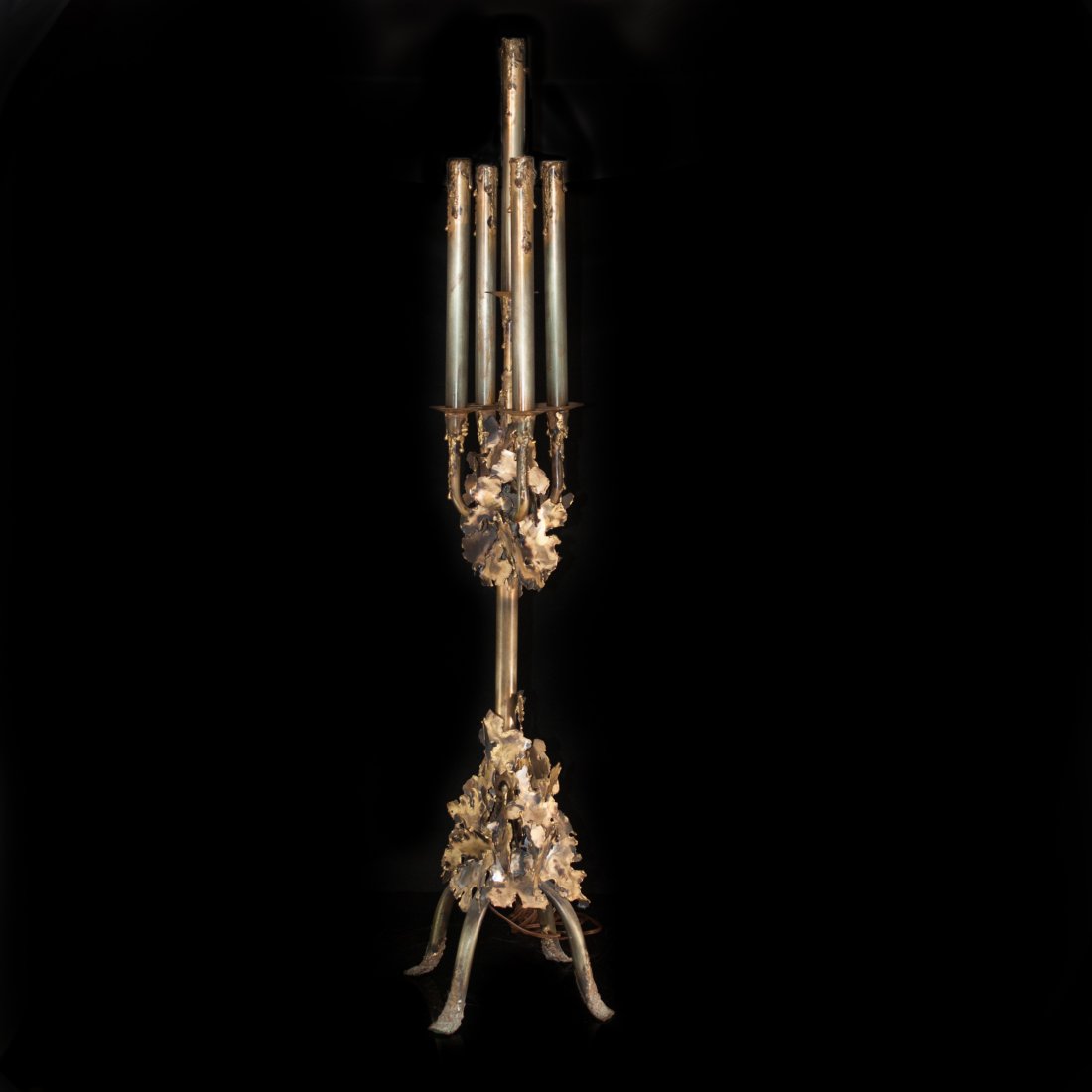 Brass Candelabra Lamp (1 of 3)