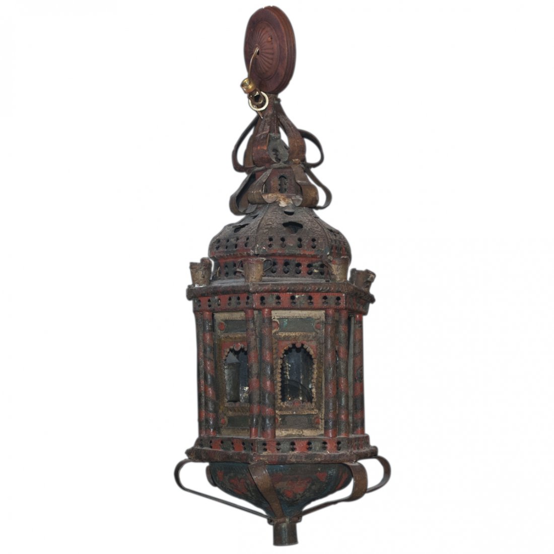 Oriental Cast Iron Chandelier (1 of 5)