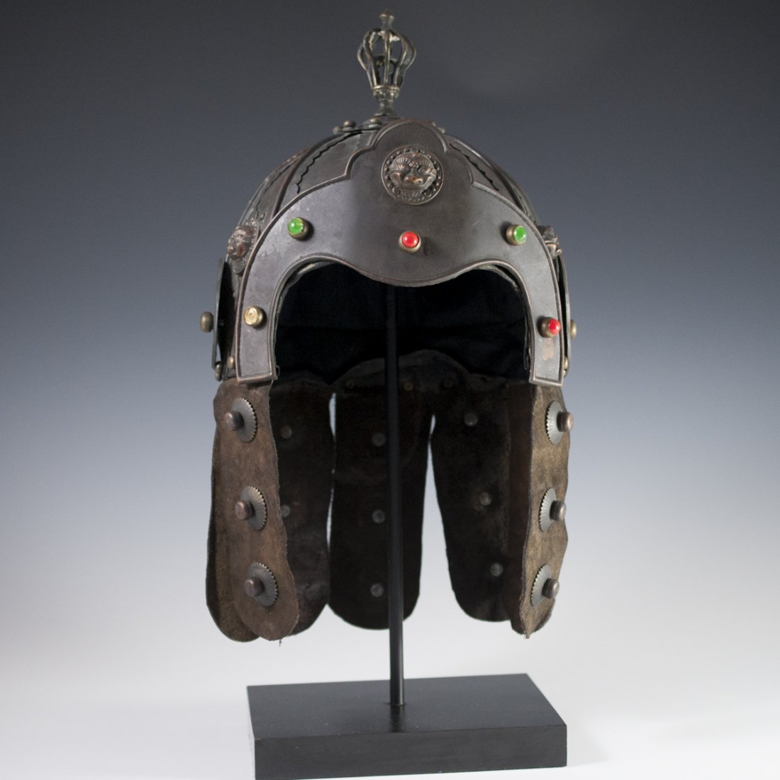 Antique Chinese Helmet (1 of 8)