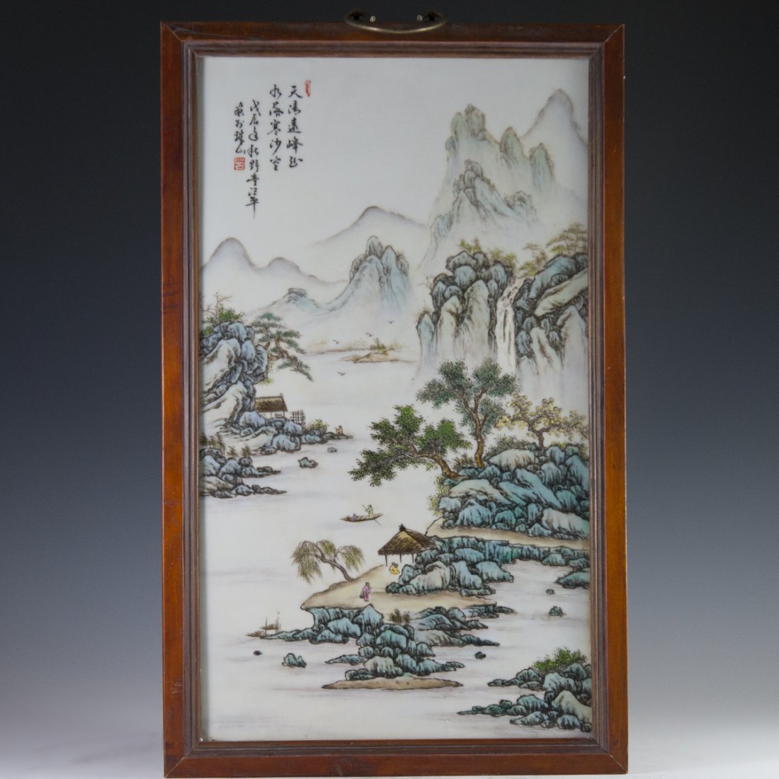 Antique Chinese Porcelain Plaque (1 of 7)
