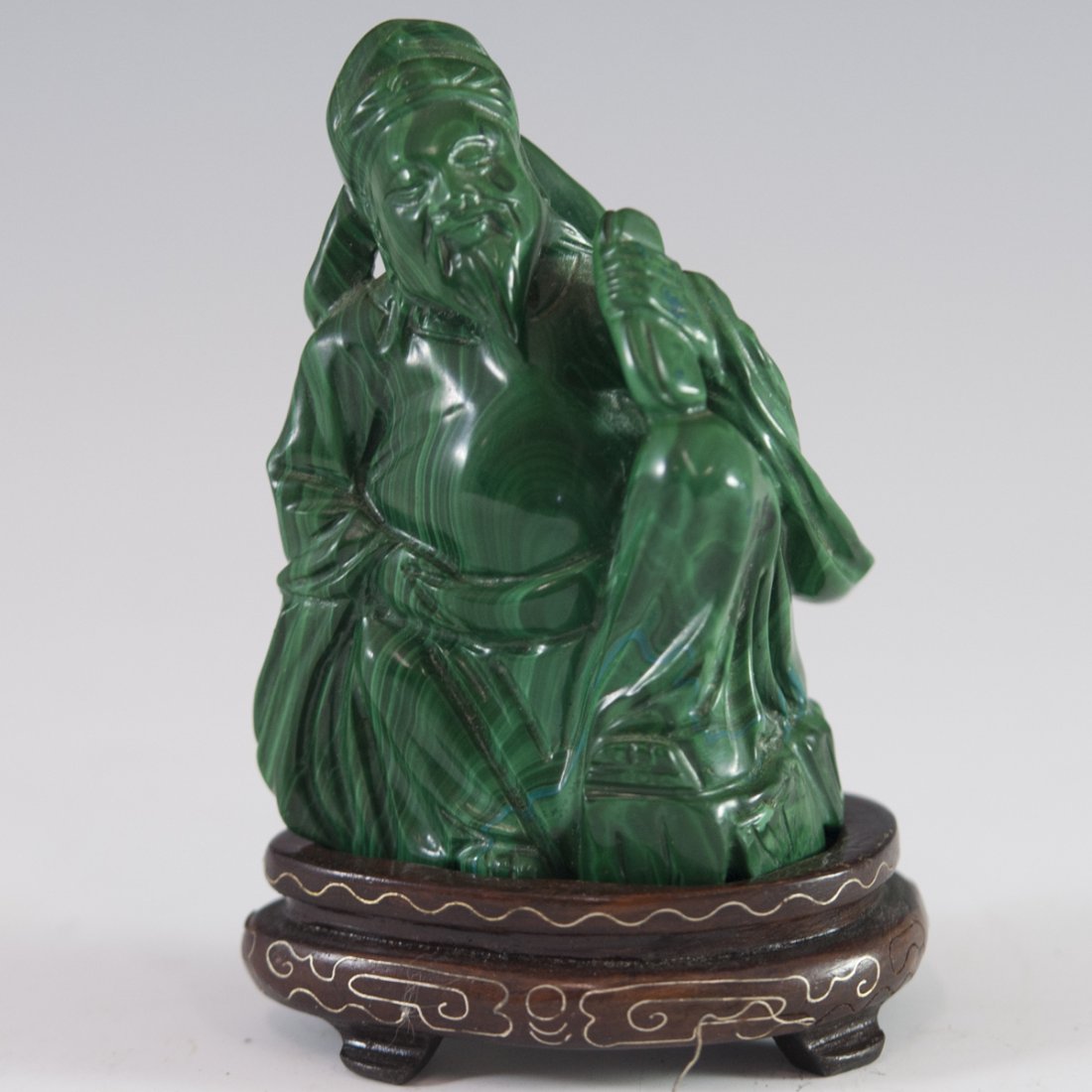 Chinese Malachite Figurine (1 of 3)