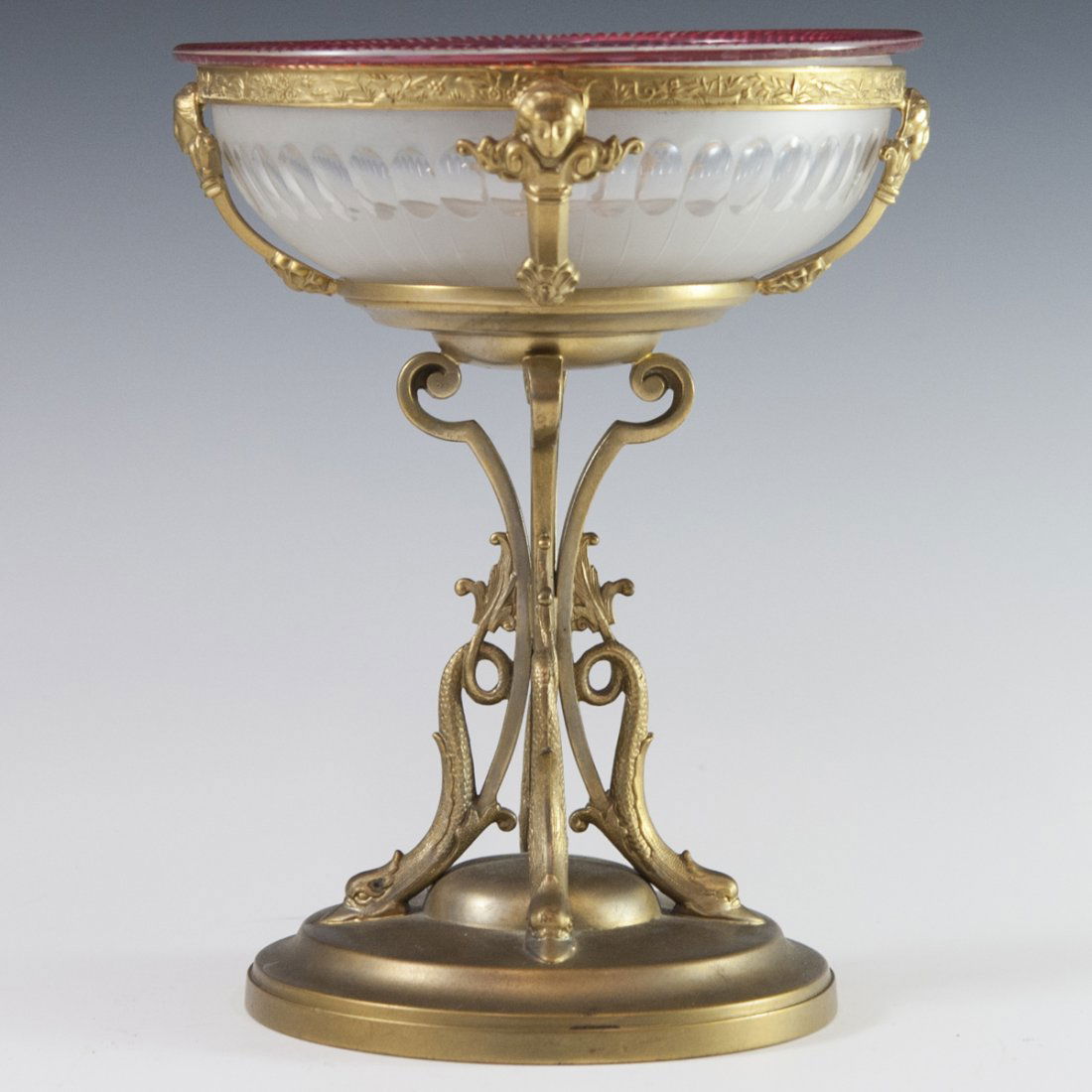 Jos B. Mayo Brass & Crystal Compote (1 of 6)