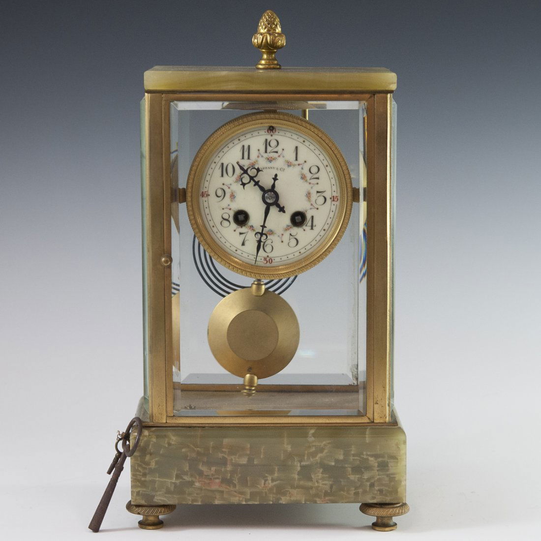 Antique Tiffany & Co. Marti Et Cie Pendulum Clock (1 of 7)