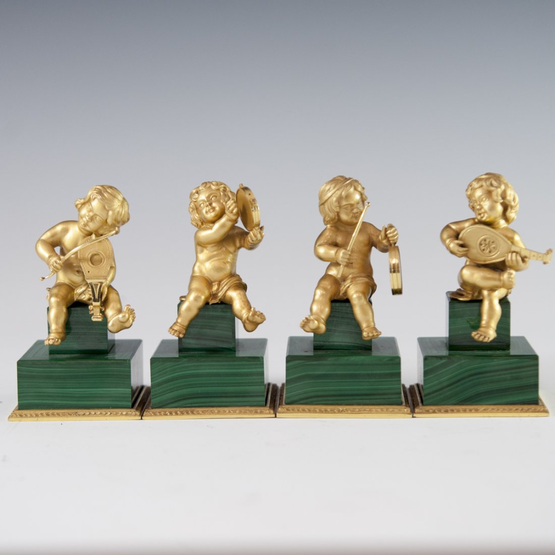 Continental 800 Silver Vermeil on Malachite (1 of 7)