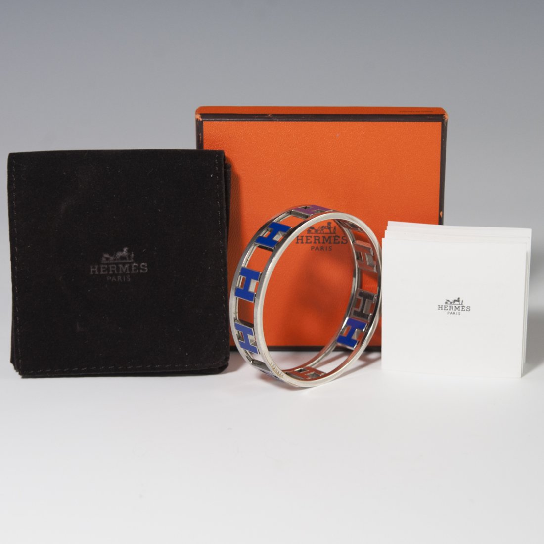 Hermes Enamel "H Bracelet" (1 of 4)