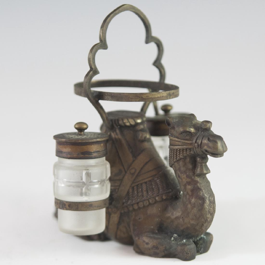 Antique British Bronze Salt & Pepper Cellar (1 of 4)