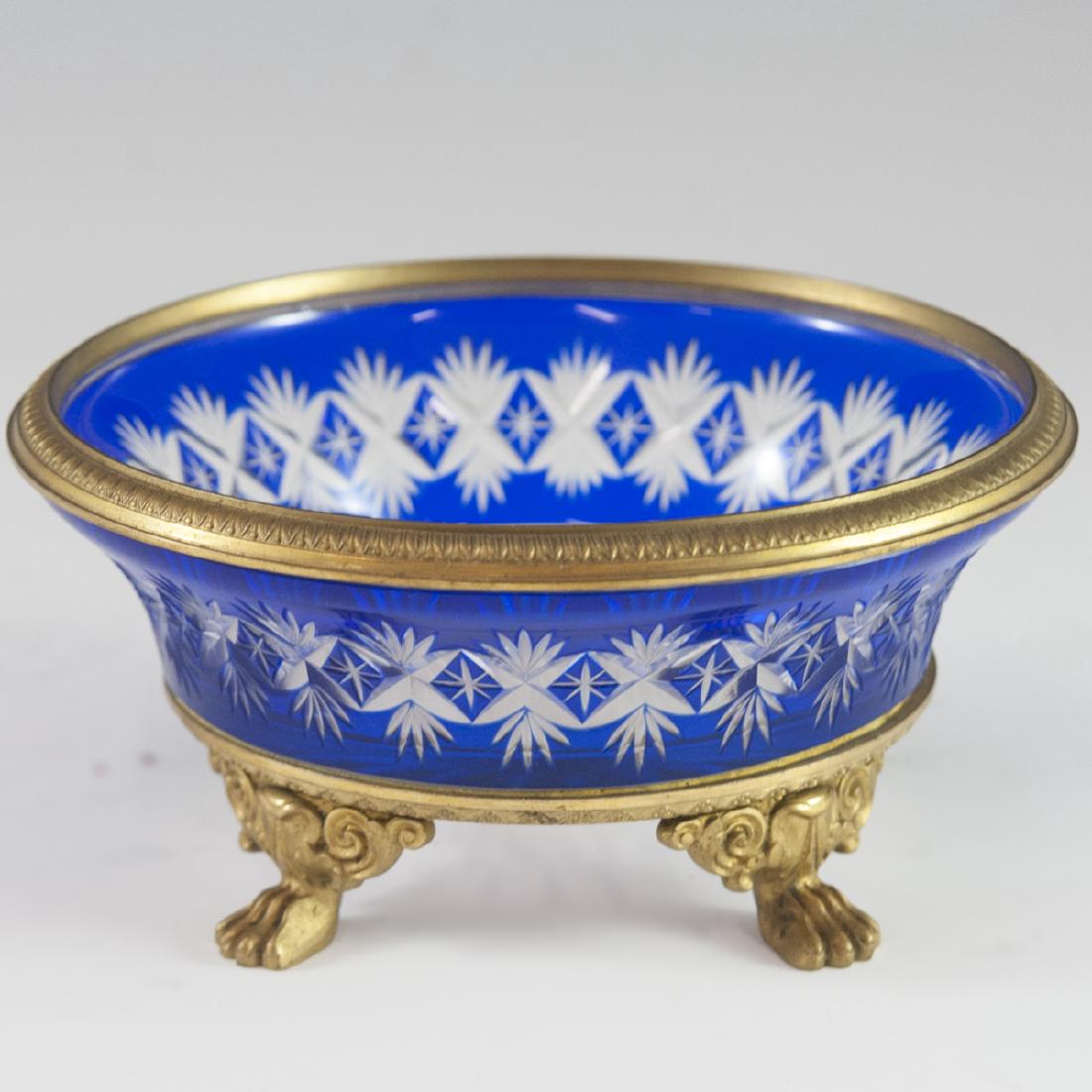 Dore Bronze Bohemian Crystal Candy Dish (1 of 3)