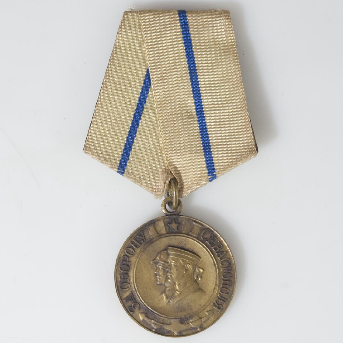 Soviet Defense of Sevastopol Campaign Medal (1 of 3)