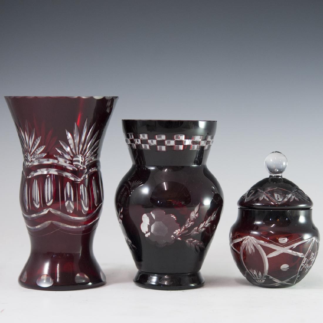 Assorted Bohemian Cut to Clear Crystal (1 of 3)