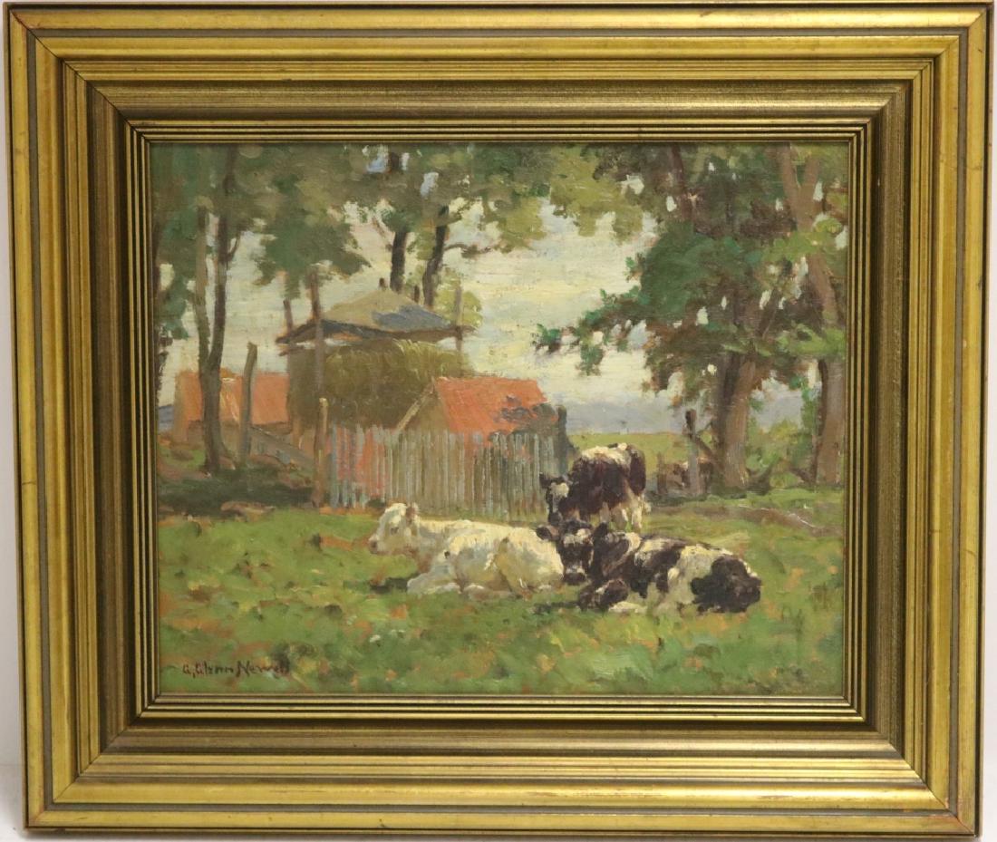 NEWELL (18701947, NY & CT) OIL PAINTING Jun 10, 2017 Marion