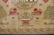 ENGLISH NEEDLEWORK PICTURE ON LINEN BY ELIZABETH - 2