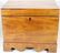 LATE 19TH C SATINWOOD SPECIMEN BOX, PROBABLY