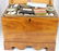 LATE 19TH C SATINWOOD SPECIMEN BOX, PROBABLY - 2